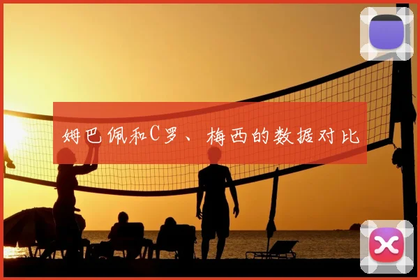 姆巴佩和C罗、梅西的数据对比